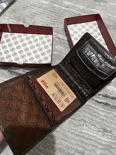 сумка лакоста мужская: Портмоне, Butun, Натуральная кожа, Мужские, Новый — 6