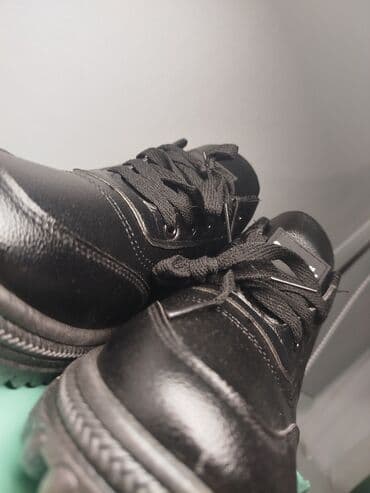 ботинки берцы: Мужские ботинки, 41, Новый, цвет - Черный, Самовывоз, Платная доставка — 6