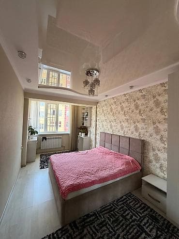 продажа квартир в таласе: 3 комнаты, 87 м², Индивидуалка, 5 этаж, Косметический ремонт — 3