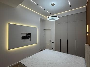 кв в мкр: 3 комнаты, 87 м², Элитка, 9 этаж, Дизайнерский ремонт — 9