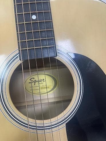 гитары: Акустическая гитара Squier (dreadnought) - Классическая — 2