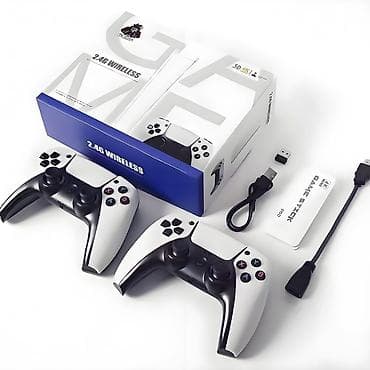 Беспроводная игровая приставка «Game Stick» с двумя геймпадами