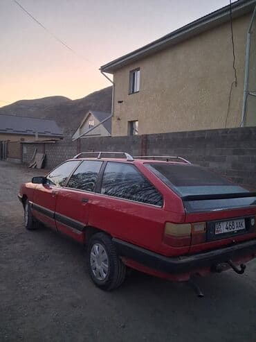 продажа авто номеров бишкек: Audi 100: 1989 г., Универсал — 2