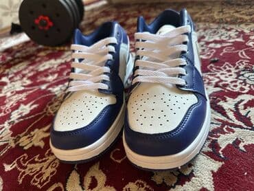 обувь больших размеров бишкек: Мужские кроссовки, 40.5, Nike, Новый, цвет - Синий — 3