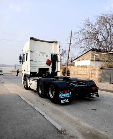 шины бу бишкек оптом: Тягач, DAF, 2005 г., Без прицепа — 7