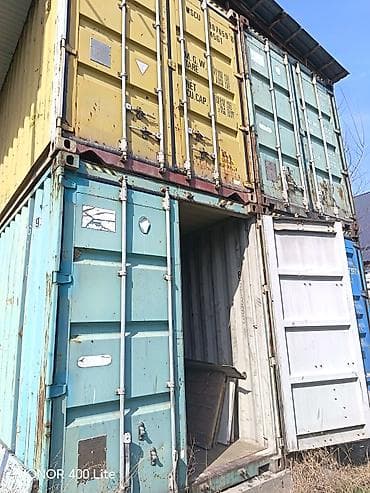 4 5мм: Морские контейнеры 40 футов (High Cube и стандарт), металлические, с — 4