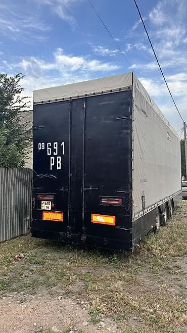 прицеп крона: Прицеп, Lohr, Тентованный, Б/у — 1
