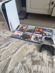 сколько стоит playstation 5 в кыргызстане: Playstation 5 с подставкой и с 7 играми и с двумя джойстиками (провода — 3