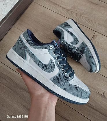 atom total: Мужские кроссовки, 40, Air Jordan, Новый, цвет - Белый, Самовывоз — 1