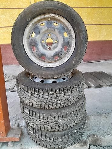 наборы головок с трещоткой: Колеса в сборе 185 / 65 / R 14, Зимняя шипованная, Комплект, Легковые, Железные, отверстий - 4 — 1