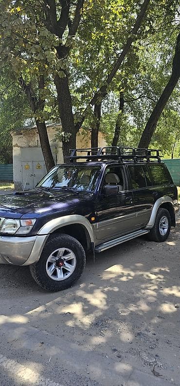 Унаа: Nissan Patrol: 2001 г., 3 л, Кол менен иштөөчү, Дизель, Жол тандабас — 1