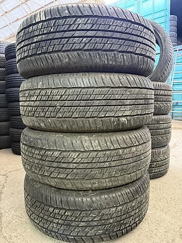 Шины 285 / 60 / R 18, Лето, Б/у, Комплект, Внедорожные (АТ/МТ), Япония, Dunlop