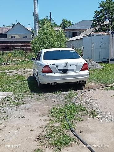 mercedes e13: Mercedes-Benz S-Class: 2000 г., 5 л, Автомат, Бензин, Седан — 2