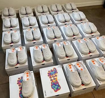 44 размер: Сабо, 36, 37, 38, Nike, Новый, цвет - Белый — 5