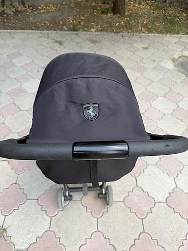 красный пиджак: Коляска, Cybex, цвет - Черный, Б/у, Самовывоз — 2