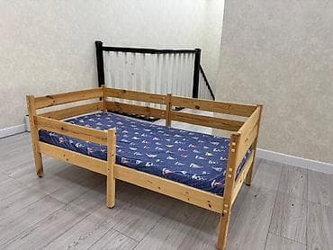 max safe: Детская кровать из массива сосны 140×70 см Уютная и надежная детская — 3