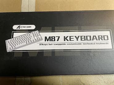 топчу тигем: Клавиатура, Механикалык, Bluetooth, Зымдуу туташтыруу, Өлчөмү: 80% — 5