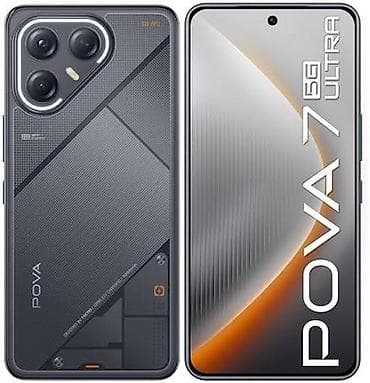 iphone 10plus: Tecno Pova 7 Ultra, Б/у, 256 ГБ, цвет - Черный, 2 SIM — 1