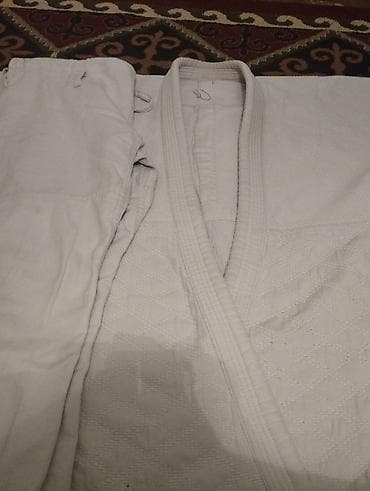 кимано для дзюдо: Другие жилеты 3XL, цвет - Белый — 3