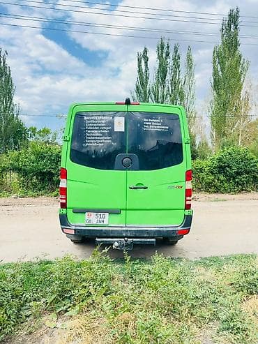 продается бмв е 34: Mercedes-Benz Sprinter (длинная база), зелёный фургон. Основные — 2