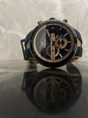 pro trek: Мужские часы REWARD VIP R-803046M - Корпус: сплав с золотистым — 2