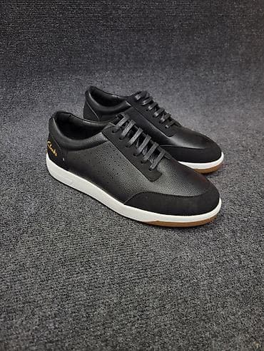 clarks обувь: Мужские кроссовки, 42, Clarks, Новый, цвет - Черный, Платная доставка — 2