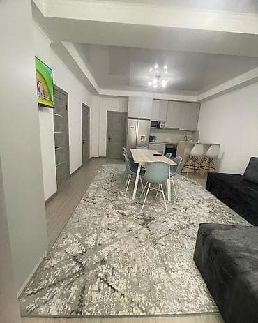 горячий источник бар булак: Коттедж, 84Б, 3 комнатный ЦО Радуга West, Кош-Кол, Детская площадка, Парковка, стоянка, Охраняемая территория — 2