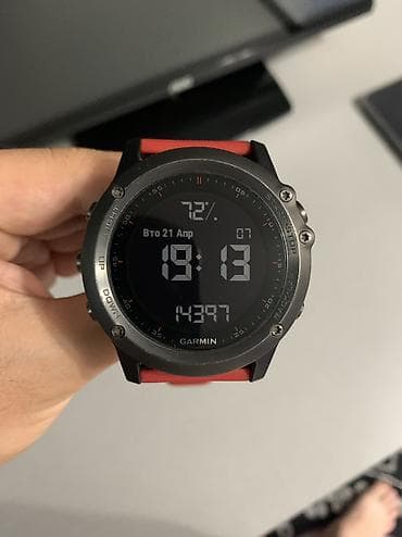 умные часы gps: Спортивные часы часы, Garmin, GPS, Альтиметр, Барометр, Водонепроницаемые, Оригинал, Синхронизация с другими устройствами, Мужские, Б/у — 2