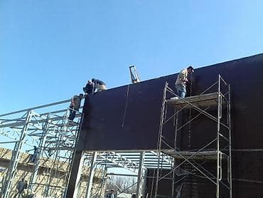 Монтаж и сварка металлоконструкцийбригада с прорабом