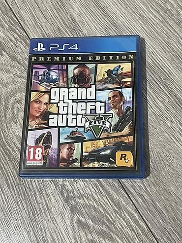 ps4 games: Игра для PlayStation 4 — GTA V: Premium Edition. Состояние идеальное — 1