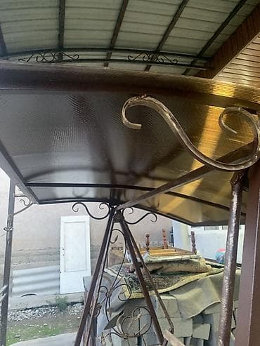 икеа напольная вешалка: Садовые качели Металл, Со спинкой, С крышей — 2