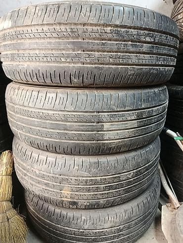 Шины 225 / 60 / R 18, Лето, Б/у, Комплект, Легковые, Япония, Dunlop