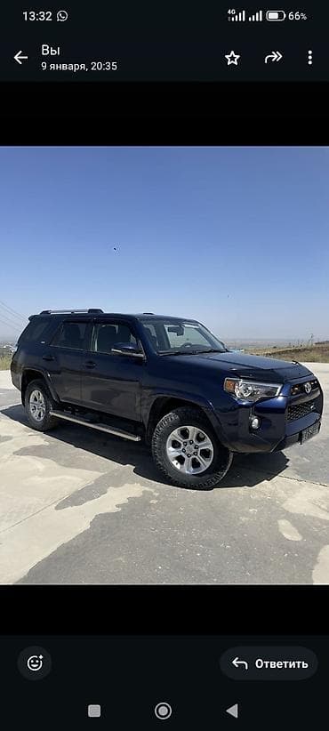 хамер авто: Toyota 4Runner: 2019 г., 4 л, Автомат, Бензин, Внедорожник — 2