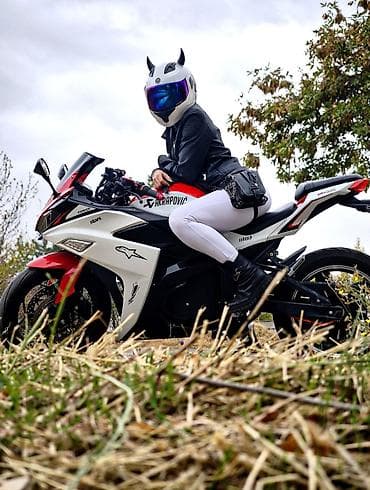 электр мото: Электрический мотоцикл Yamaha R3, 3000Вт, 2023г.в. пробег 3000км — 1