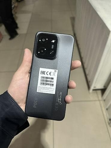 Poco C85, Б/у, 256 ГБ, цвет - Черный, 2 SIM