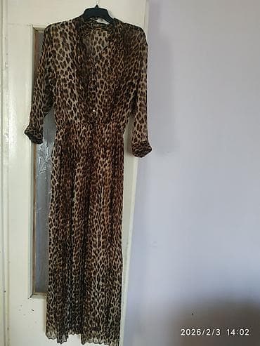 xl: Платье-макси в леопардовом принте - Бренд: Artistic Taste - Длина — 2