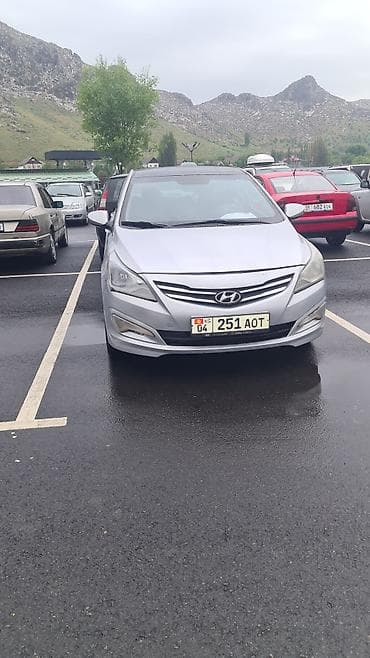 Hyundai Accent: 2015 г., 1.4 л, Автомат, Бензин, Седан