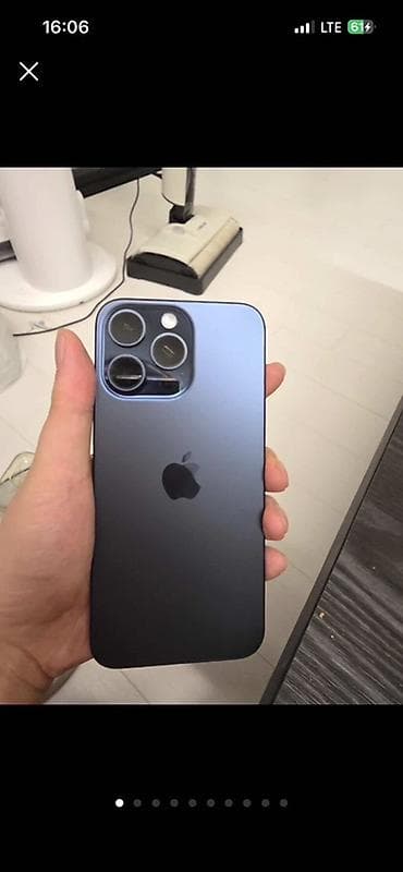 IPhone 15 Pro, 128 ГБ, Синий, 84 % at lalafo.kg IPhone 15 Pro, 128 ГБ, Синий, 84 %
