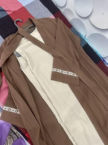 наращивание волос: Повседневное платье, Осень-весна, Длинная модель, Хлопок, Бохо, Стандарт — 2