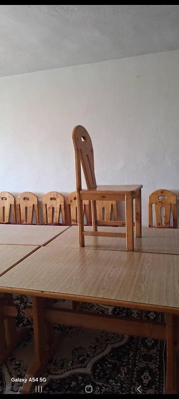 Стул для кухни, Дерево, цвет - Коричневый