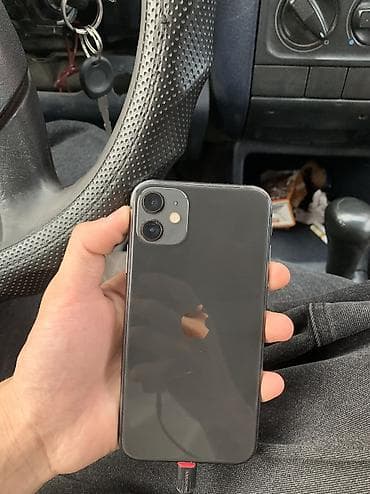 IPhone 11, Колдонулган, 128 ГБ, Кара, 70 % — 1