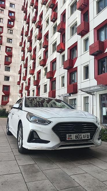 fast: Hyundai Sonata: 2018 г., Автомат, Газ, Седан — 1