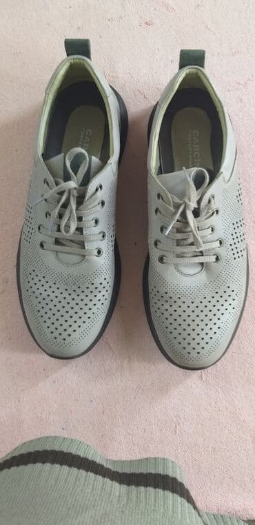 брендовые мужские спортивные костюмы из турции: Мужские кроссовки из натуральной кожи 41-го размера, б/у, состояние — 2