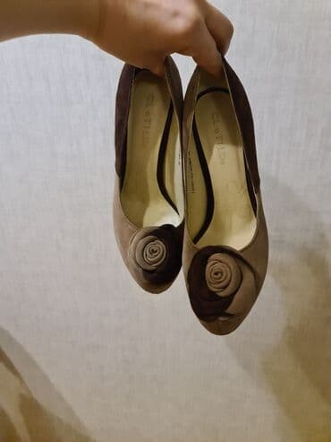 туфли замша искусственная: Продаю туфли натуральная замша. Одевали 1 раз. Размер 38. Качество — 4