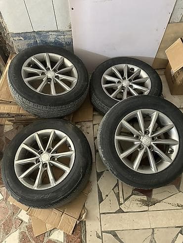 vag sport: Колеса в сборе 205 / 65 / R 16, Лето, Б/у, Комплект, Легковые, Литые, отверстий - 5 — 2