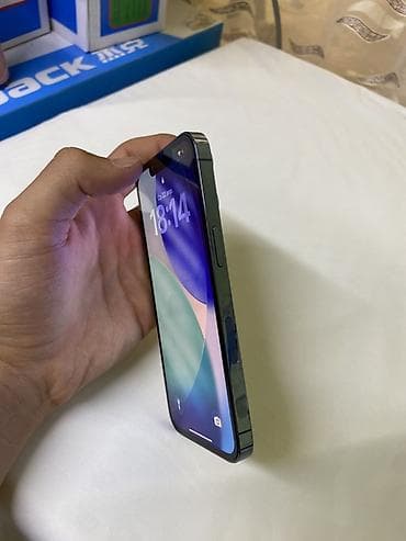 samsung note 6: IPhone 13 Pro, Б/у, 128 ГБ, Blue Titanium, Кабель, 100 % — 6