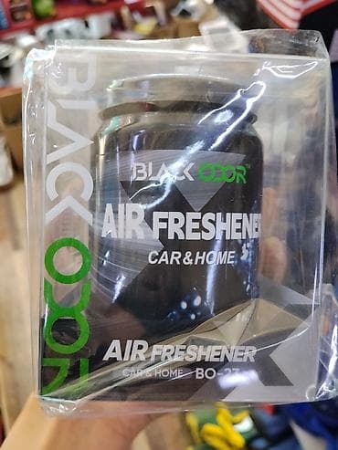свечи naiza: Освежитель воздуха BLACK ODOR Air Freshener (Car & Home), модель — 1