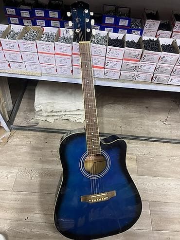 Гитары: Акустическая гитара с вырезом 41 размера (формат Dreadnought Cutaway) — 1