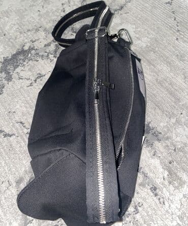 сумка для документов женская: Барсетка, Материал: Тканевый материал, Застежка на молнии, Регулируемый ремень, Новый — 4