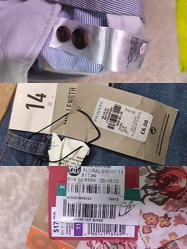 дешёвые вещи: Продаются новые брендовые джинсовые шортики. Замеры и размеры смотрите — 5
